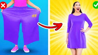 DIY FASHION HACKS 👗✨ Save Time & Money with These Tricks by 123 GO! Planet