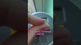 The Penny Challenge Day 26 #lowincomesavings #pennychallenge
