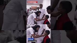 DHANUSH😍டேய் குட்டி பையா🥰என்ன CLASS படிக்குற🤩செல்லமா கொஞ்சிய DHANUSH | VAATHI