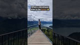 When a developer tries to be funny  #funny #developer