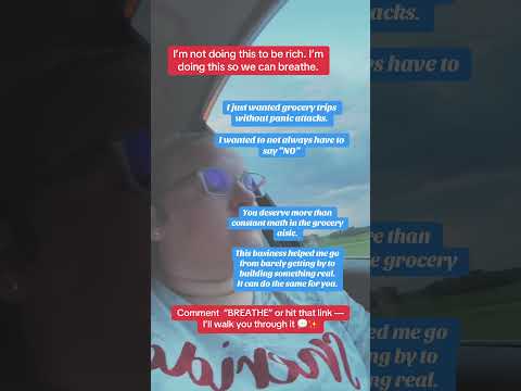 Comment "BREATHE" or hit that link. #sidehustle #sahmsoftiktok #shy#makingmoneyonline