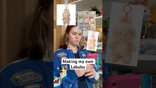Trying to make my own Labubu 🤩 #shorts #art #fyp