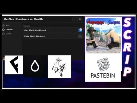 Murder vs Sheriff Script (Pastebin)  Fluxus, delta, axerus x, hydrogen and codex