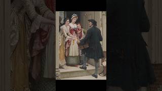 The Warmth in a Glance: Analyzing “Ribbons and Laces for Very Pretty Faces” by Edmund Leighton.