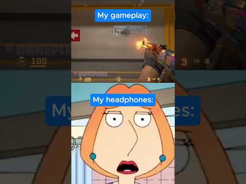 my headphones vs my gameplay #shorts #ohnepixel #cs2