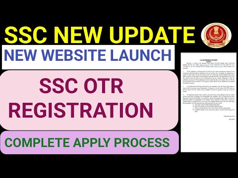 In this Video we discuss SSC OTR Registration 2024  | How to Fill SSC One Time Registration
