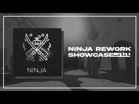 Roblox || Decloid's Chaos: Overhealing - Ninja class rework!!!!