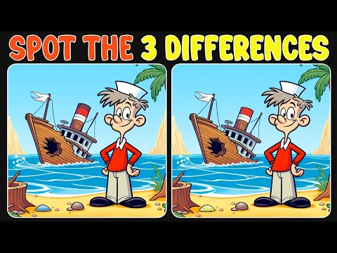 🧩🧠Spot the Difference : An Optical Illusion Challenge! | Find The Difference #44