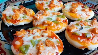 MINI PIZZA // Lunch  Box Recipe // Without OVEN