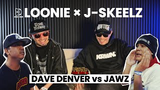 LOONIE × J-SKEELZ | BREAK IT DOWN: Rap Battle Review E371 | DAVE DENVER vs JAWZ