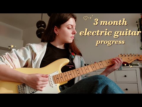 My 3 month electric guitar progress 🎸