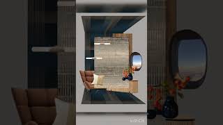 Visual concept of private jet interior