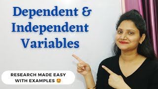 23. DEPENDENT & INDEPENDENT VARIABLES in Experimental Research | Explained with Interesting Examples