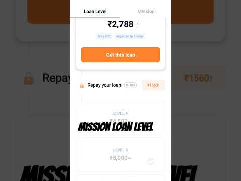 mission loan level 3 complete