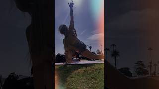 ✌️🥥 🌴  #beachvibes #yogainspiration #dagirls #summertime #beachlife #yogapractice #bikini #socal