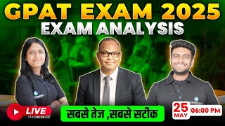 GPAT Exam Analysis 2025 | GPAT Exam 2025 Detailed Paper Solution | GPAT Exam 2025 Review