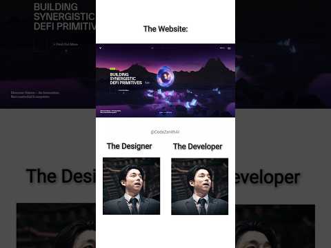 Mind-Blowing 3D Website Design 🔥 #Shorts