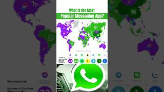 🌐💬 Most Popular Messaging Apps Revealed by Country | 2025 World Map
