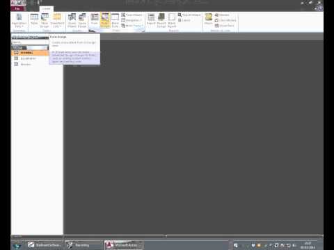 Creating Database Forms Theory and Practical