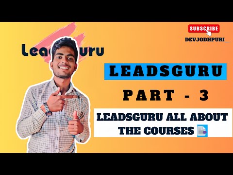 All About The Course's By Leadsguru Part - 3 #review