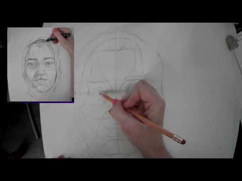 veiled woman shading