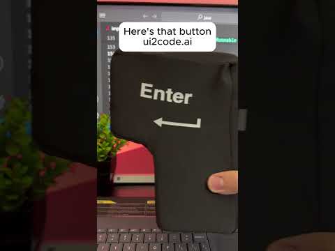 Developers, have you heard? One click to get your code ready! 🎯 | Convert UI to Code with ui2code.ai