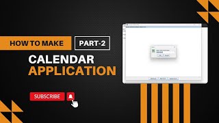 #codertipsandtech Calender Application  part 2 in java .