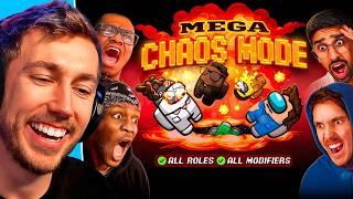 MINIMINTER REACTS TO SIDEMEN AMONG US MEGA CHAOS MODE