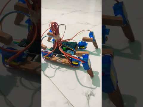 Redesigned the spybot 💖😱spyder robot #arduinorobot #electronics #arduino #arduinoproject #robotics
