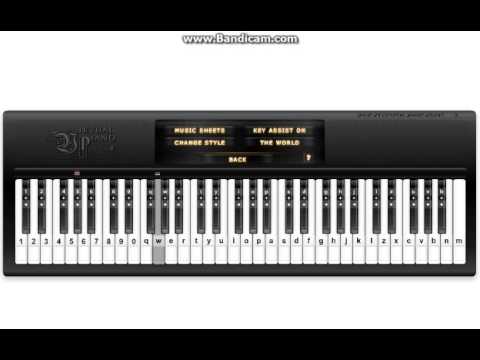 Eurythmics - Sweet Dreams (Are Made Of This) (Virtual Piano)
