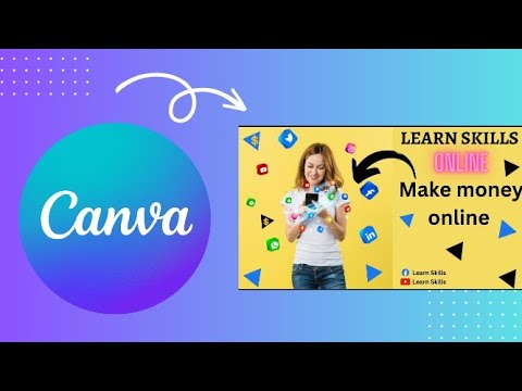 Youtube Thumbnail design Using Canva | Canva Basic Course | @Learn_Skills786