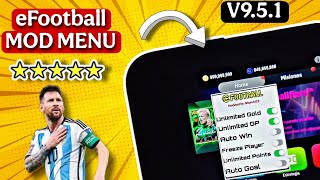 eFootball PES 2025 MOD APK v9.5.1 Gameplay Unlimited Coins and Gp, Unlocked | PES 2025 MOD MENU