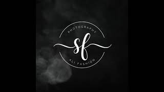 Circle Round Minimal Initials Photography Logo #logohistory #logocreator #logocreation #logoproducts