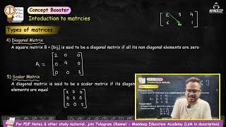 Matrices – Introduction & Types | Class 12 Maths Chapter 3 | Exercise 3.1 | CBSE 2025-26
