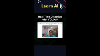 Real-Time Detection with YOLOv5 #ai #artificialintelligence #machinelearning #aiagent #Realtime