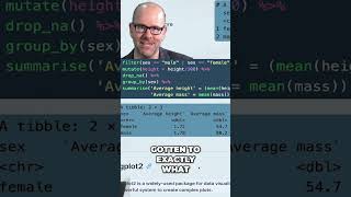 Summarise data with R programming