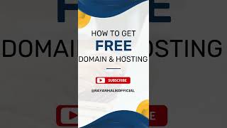 🌐 How to Get Free Domain and Hosting for Your Website | 2024 Guide