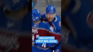 HIS FIRST NHL GOAL 🚨
