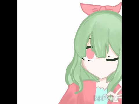 お絵描きチャレンジ8枚目！厚塗り"風"ちゃあこ！アドバイス無しでお願いします🙏、！#めめ村 #茶子アート