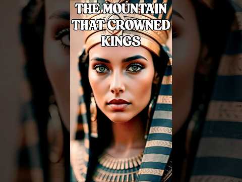 Why Did Pharaohs Travel 1200km To This Desert Mountain? #JebelBarkal #AfricanPharaohs #shortsfeed