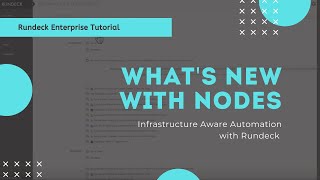 Whats New With Nodes