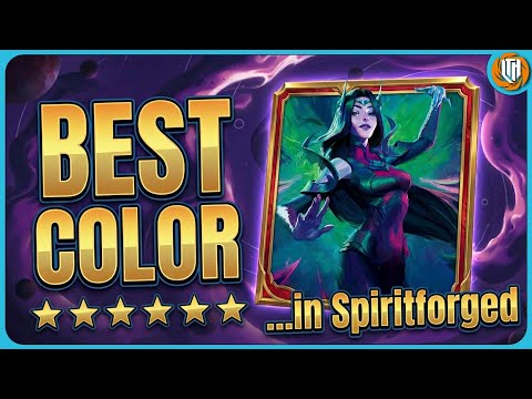 BROKEN SPIRITFORGED COLOR IS PURPLE CHAOS - ranking of the new cards