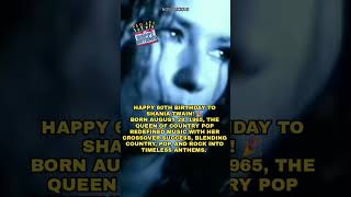 Happy Birthday Shania Twain #80s #goldenmoments #hitsong