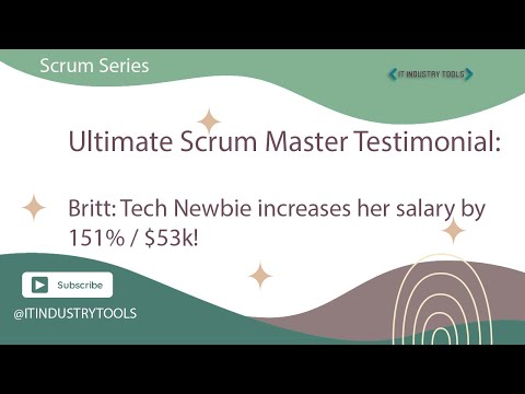Learn how Britt broke into Tech by becoming a Scrum Master