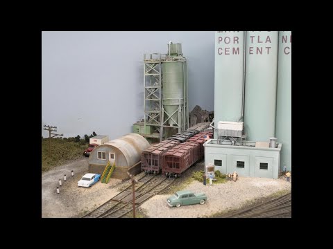 Modeling A Big Industry In HO Scale: Manitowoc Portland Cement Co.