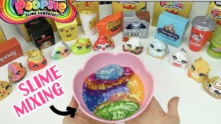 Poopsie Slime Surprise Series 4 SLIME MIXING Together in One Bowl