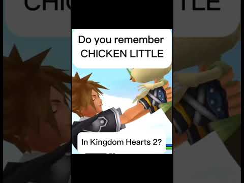 Chicken Little in Kingdom Hearts (Fanart)
