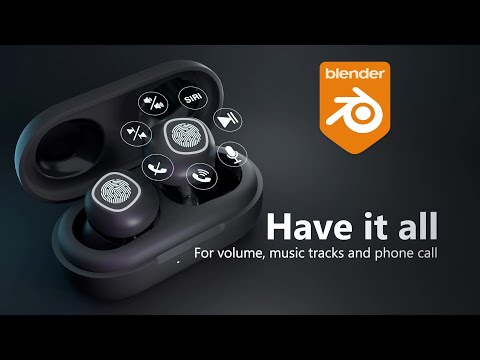 Creating Earbuds Animation in Blender | Full Breakdown