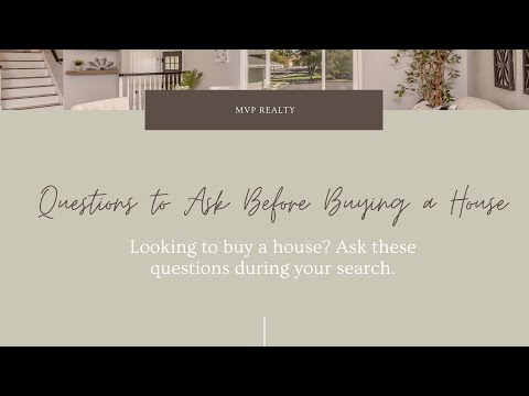 Questions to Ask Before Buying a House