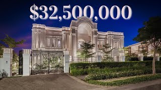 Touring a $32,500,000 MEGA MANSION Designed for ROYALTY - Dubai Hills